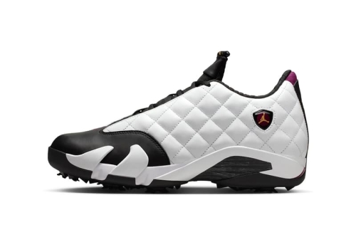 率先近赏 Air Jordan 14 Golf NRG 最新配色「Bordeaux」鞋款