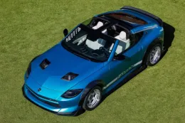 日产 Nissan 发布 Z Kaze 概念车：致敬经典 300ZX 的 T 顶敞篷跑车