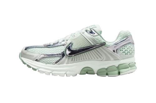 Nike 推出全新 Zoom Vomero 5「Barely Green/Metallic Silver」配色鞋款