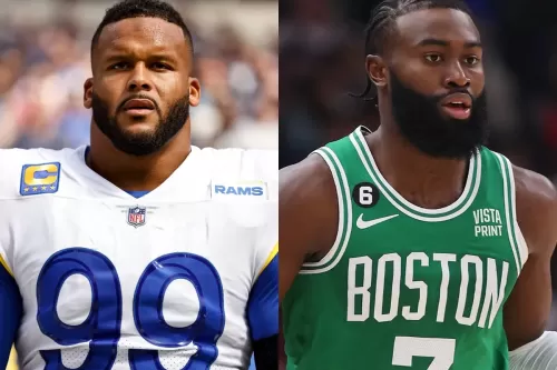 Aaron Donald 和 Jaylen Brown 宣佈与 Donda Sports 终止合作