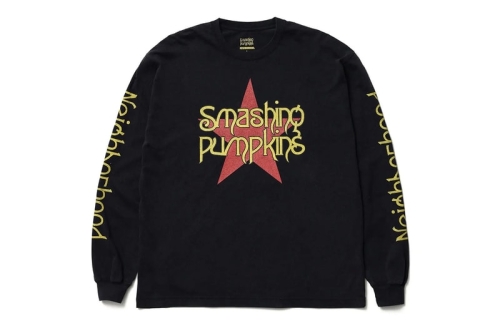 NEIGHBORHOOD 推出首个与 The Smashing Pumpkins 的联名胶囊系列