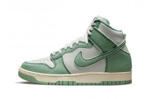 Nike Dunk High 1985 最新丹宁配色「Green Denim」鞋款正式登场