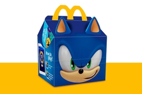 英国 McDonalds 推出「音速小子/超音鼠 Sonic」快乐儿童餐