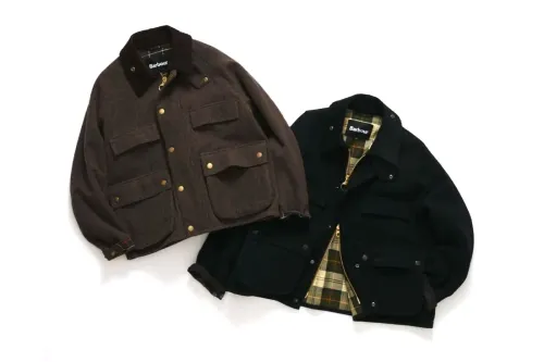 Barbour × JOURNAL STANDARD 推出以复古羊毛打造的短身「Old Bedale」外套