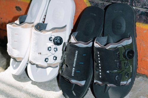 近赏 Evisen Skateboards × Suicoke LETA-AB 最新联名鞋款