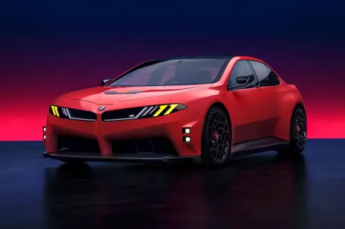 BMW M Concept Neue Klasse：BMW 首款纯电高性能房车 Le Mans 首度亮相
