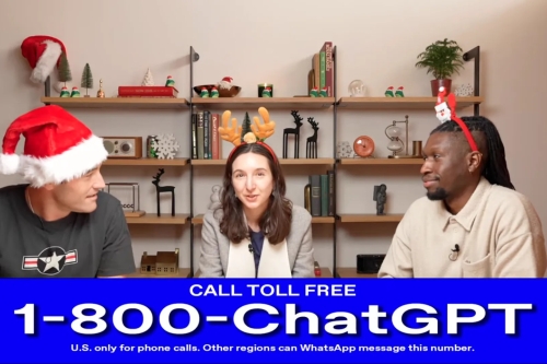 现在 ChatGPT 还能接受电话寻求帮助