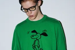 Lucien Pellat-Finet 将复古「PEANUTS」插画融入奢华针织衫
