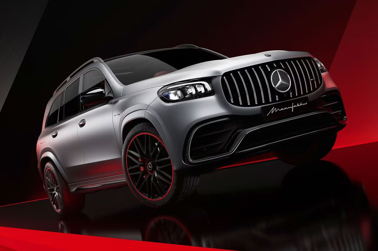 Mercedes-AMG 推出 GLS 63 MANUFAKTUR Arctic Silver 版