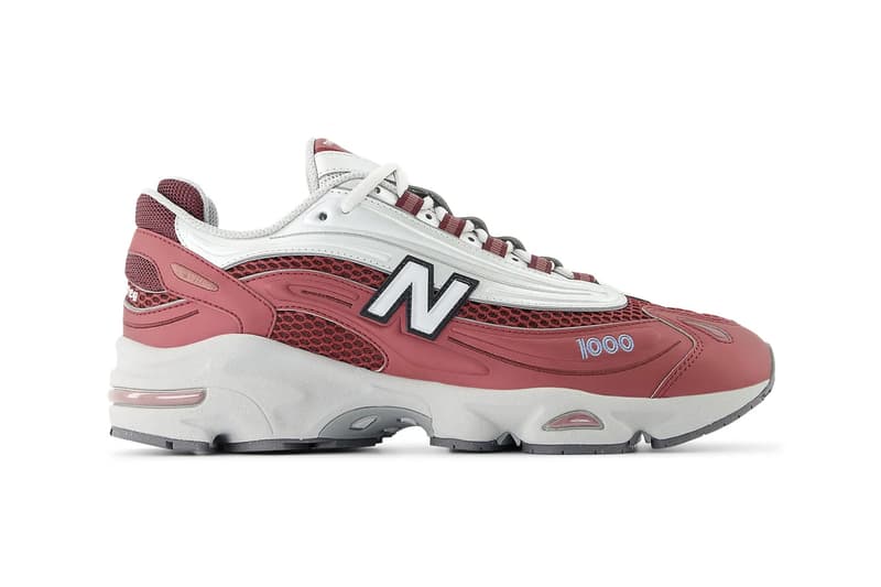 官方近赏 New Balance 1000「Monarch Burgundy」新配色鞋款