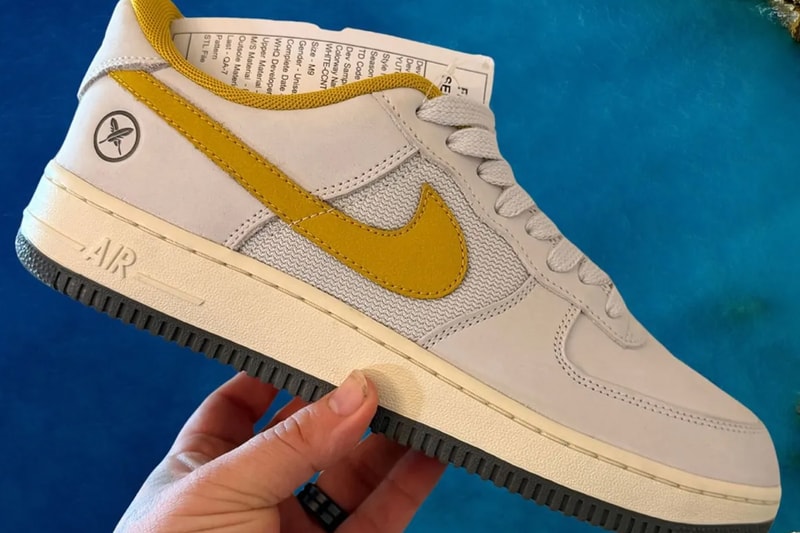 抢先曝光：Yuto Horigome × Nike SB Air Force 1 Low 早期金黄样品实鞋赏析