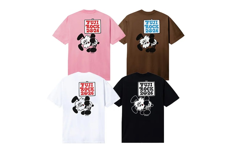 Fuji Rock Festival 2026 × VERDY 推出限量版 Wasted Youth 图案 T-Shirt
