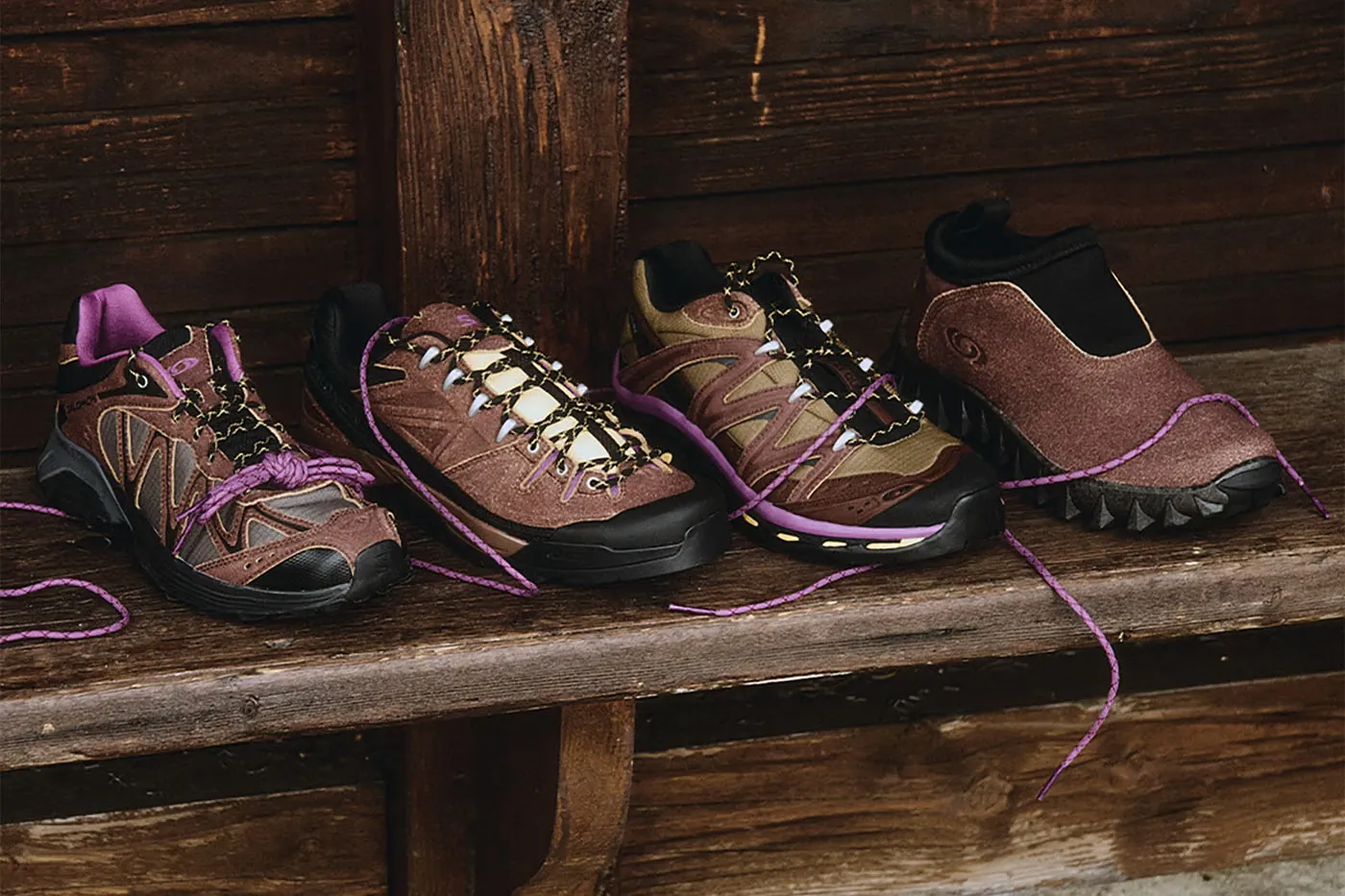 Salomon 推出全新 EXPEDITION 磨毛做旧系列鞋款