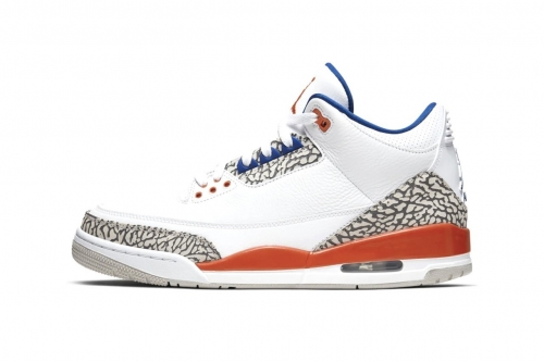 Air Jordan 3 全新配色「New York Knicks」鞋款发布