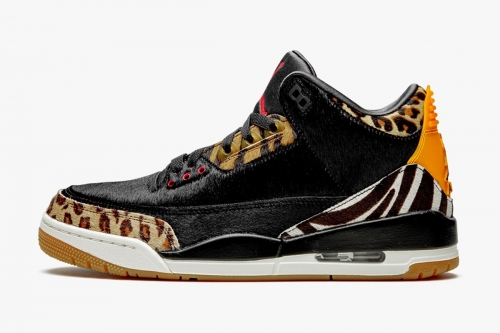 atmos 别注？！Air Jordan 3 推出混合动物纹「Animal Pack」