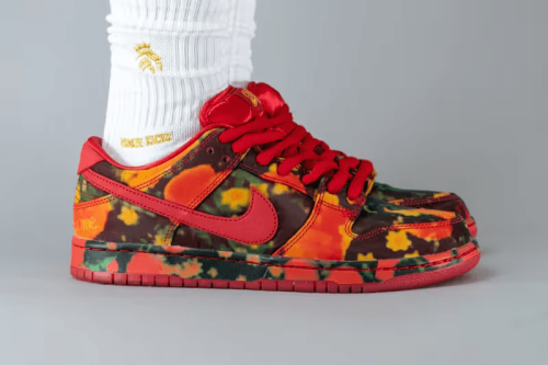 率先上脚经典童话《Wizard of Oz 绿野仙踪》× Nike SB Dunk Low 最新联名鞋款