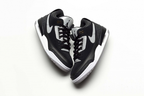 抢先预览 Air Jordan 3 Tinker 全新配色「Black Cement」鞋款