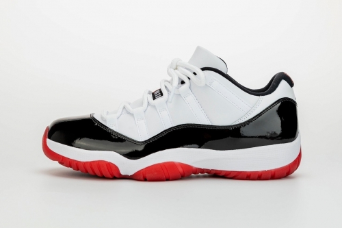 率先预览 Air Jordan 11 Low 全新配色「White Bred」鞋款