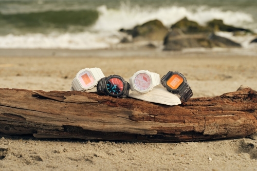 盛夏海滩色彩 G-SHOCK 最新 Beach Time Lapse 系列正式登场