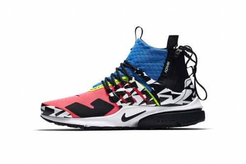 ACRONYM × Nike 2018 联名 Presto Mid 官方图片曝光