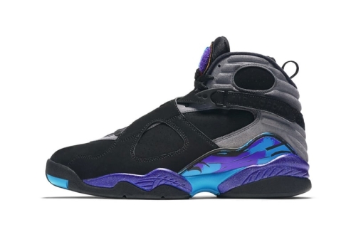 消息称 Air Jordan 8 人气配色「Aqua」鞋款有望于 2025 年夏季回归