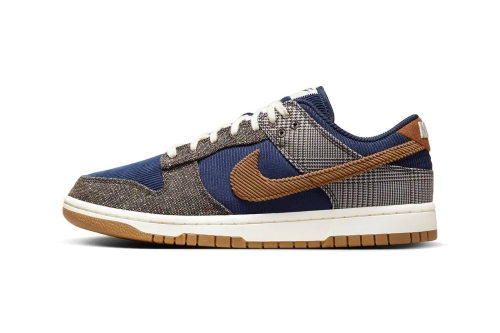 Nike Dunk Low 推出全新配色「Midnight Navy/Ale Brown」鞋款