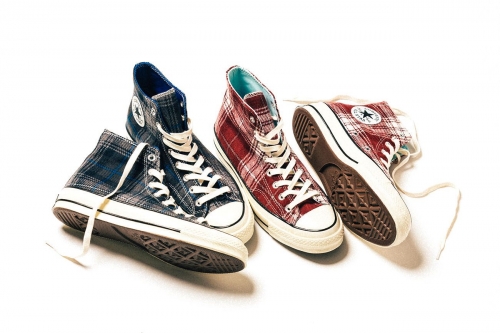 Converse Chuck Taylor All Star 70 Hi 全新「Plaid」别注系列鞋款上架