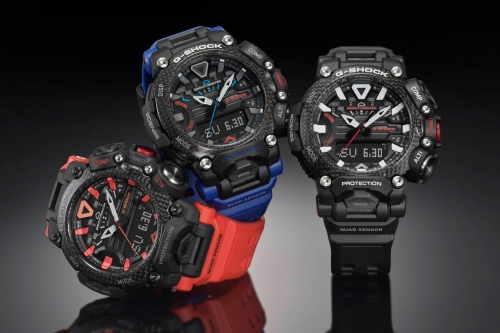 航空等级 - 近览 G-SHOCK 全新碳纤维表款 GRB200