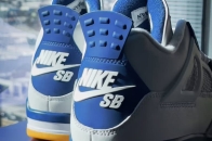 Nike SB × Air Jordan 4 人气联名配色「Navy」鞋款全新近赏图辑率先曝光