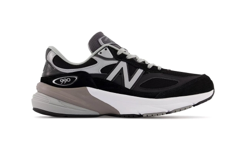 New Balance 990v6 最新配色「Black/Grey」鞋款率先曝光