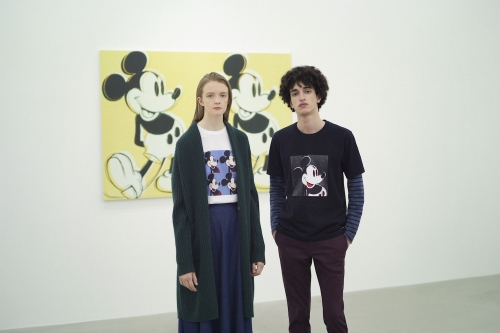 UNIQLO UT 特别打造 Mickey Mouse & Andy Warhol 诞生 90 年特别系列