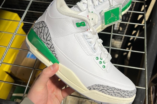 Air Jordan 3 最新配色「Lucky Green」鞋款率先曝光