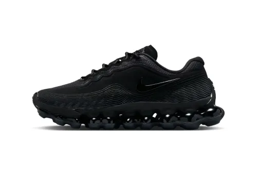Nike 推出低调潜行感 Air Liquid Max「Triple Black」新配色鞋款