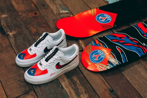 SBTG 携手 Paris Saint-Germain 打造客制版 Nike Air Force 1 鞋款