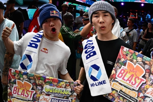 日本新星 Bboy Issin、Bboy Haruto 勇夺 Outbreak Europe 2024 2 对 2 冠军