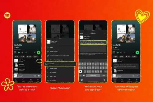 Spotify 推出全新「User Notes」功能,让用户在 App 内记录音乐日记