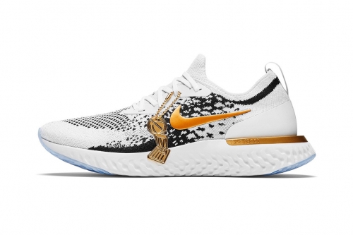 Nike Epic React Flyknit 释出 2018 NBA 总冠军别注配色鞋款