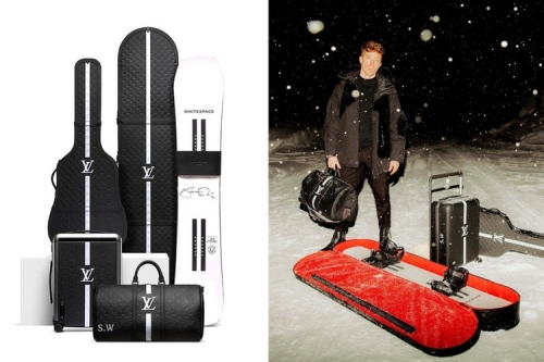 Louis Vuitton 为 Shaun White 打造 2022 冬季奥运个人专属行李套装