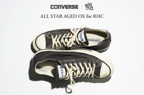 RHC Ron Herman 与 CONVERSE 推出别注 ALL STAR AGED OX 鞋款
