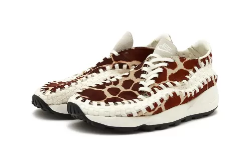 Nike Air Footscape Woven 最新配色「Cow Print」鞋款率先曝光