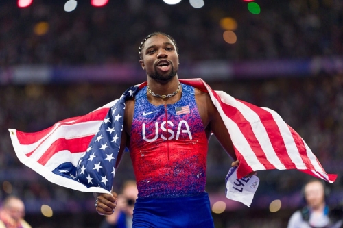 千分之 5 秒的差距，Noah Lyles 夺得巴黎奥运男子 100 公尺短跑金牌