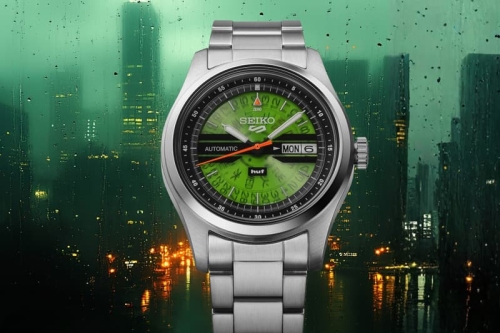 Seiko 再联手 HUF 推出第二款限量版 5 Sports 腕表