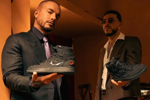 率先近赏 J Balvin 限量亲友版 Air Jordan 1「Black」全黑配色鞋款