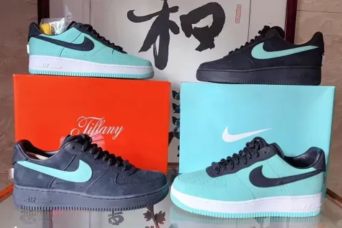 疑似 Tiffany & Co. × Nike Air Force 1 Low 第二款配色谍照释出