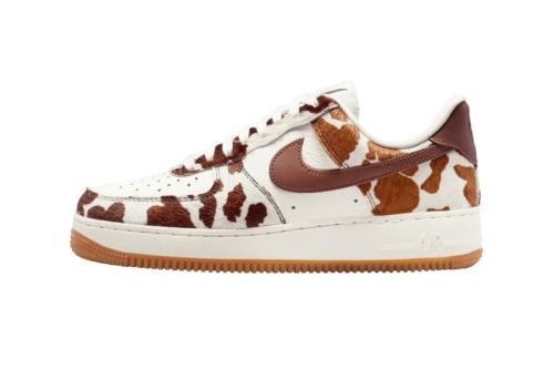 Nike 推出 Air Force 1 Low「Cow Print」配色「Field Brown」鞋款