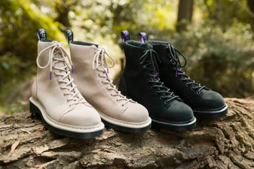 THE NORTH FACE PURPLE LABEL × Dr. Martens 全新绒面革联乘靴款发布