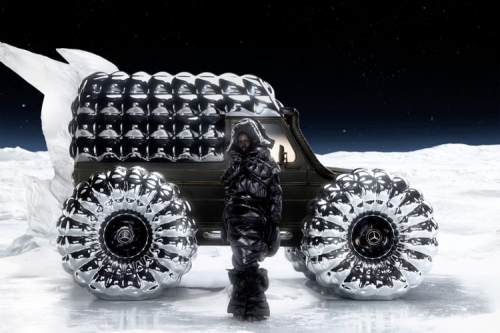 Moncler 携手 Mercedes-Benz 打造艺术品「PROJECT MONDO G」