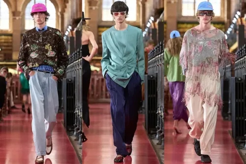Valentino 2027 春夏系列将热闹气氛带进图书馆