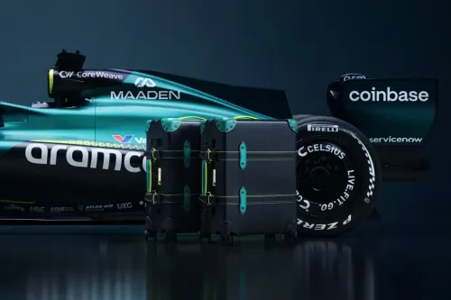Globe-Trotter × Aston Martin Aramco F1 限量行李箱系列全球发售