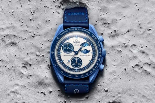 OMEGA × Swatch Bioceramic MoonSwatch 系列新作「MISSION TO THE SUPER BLUE MOONPHASE」登场